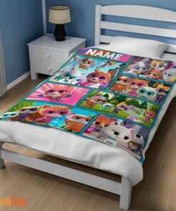 Happy Disney Cartoon SuperKitties With Friends Blanket Fleece Customized Blanket - Image 3
