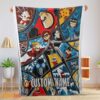 Happy Disney Cartoon The Incredibles Tapestry Blanket Fleece Customized Blanket