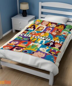 Happy Disney Cartoon Toy Story Velveteen Cute Blanket Fleece Customized Blanket - Image 3