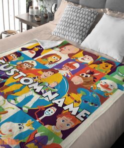 Happy Disney Cartoon Toy Story Velveteen Cute Blanket Fleece Customized Blanket - Image 2