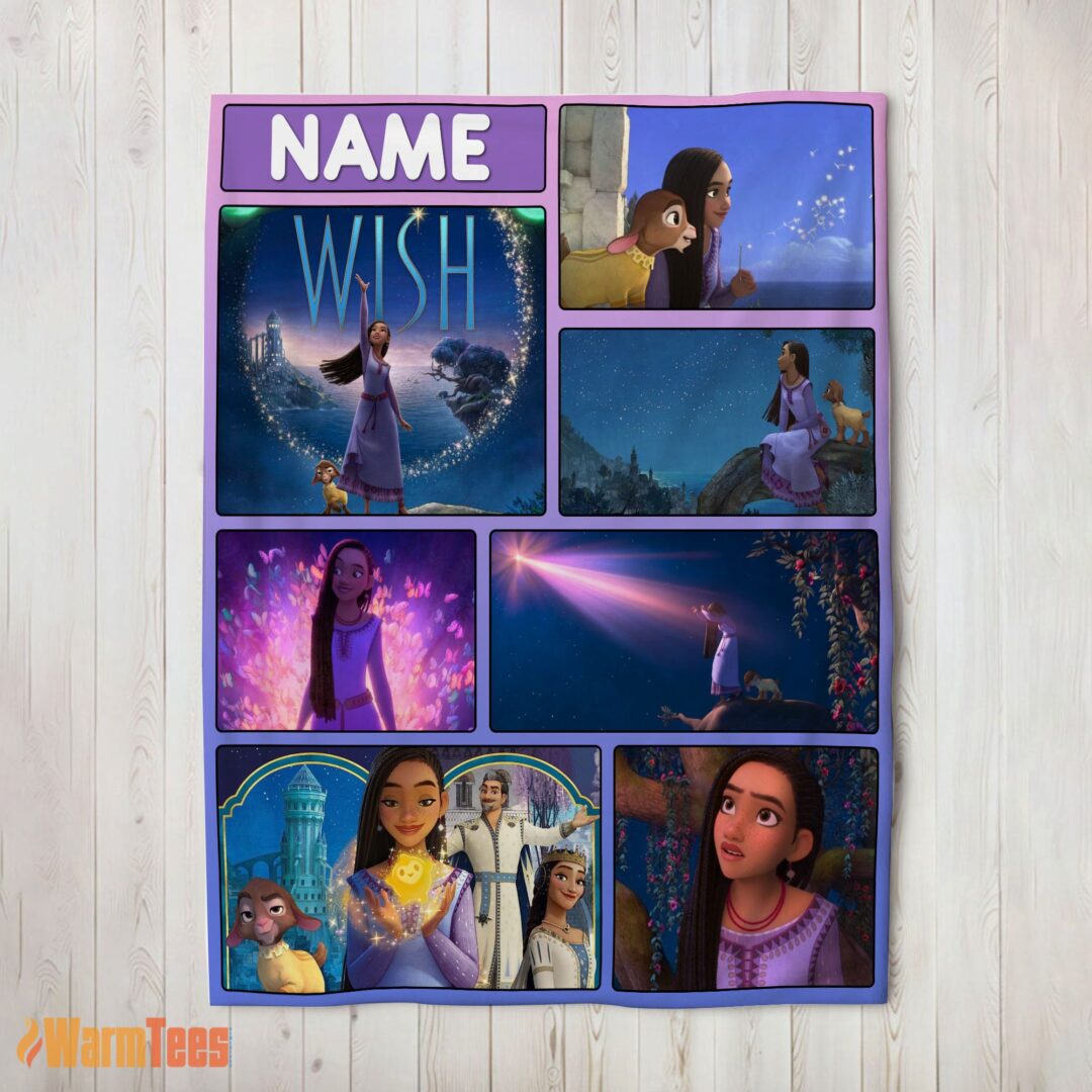 happy-disney-cartoon-wish-asha-princess-blanket-fleece-customized-blanket-mk-02-1 Happy Disney Cartoon Wish Asha Princess Blanket Fleece Customized Blanket