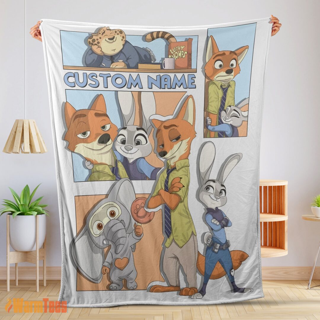happy-disney-cartoon-zootopia-velveteen-cute-blanket-fleece-customized-blanket-mk-01 Happy Disney Cartoon Zootopia Velveteen Cute Blanket Fleece Customized Blanket