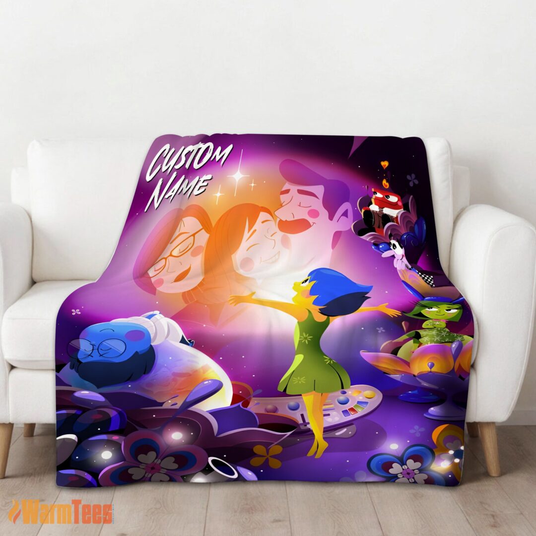 happy-disney-inside-out-family-unite-blanket-fleece-customized-blanket-mk-01 Happy Disney Inside Out Family Unite Blanket Fleece Customized Blanket - Image 2