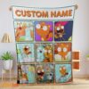 Happy Disney Kiff Chatterley Blanket Fleece Customized Blanket