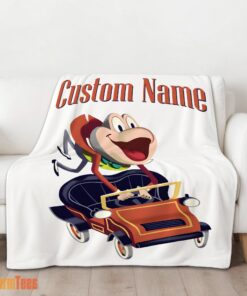 Happy Disney Mr Toad Vintage Cartoon Blanket Fleece Customized Blanket - Image 2