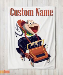 Happy Disney Mr Toad Vintage Cartoon Blanket Fleece Customized Blanket