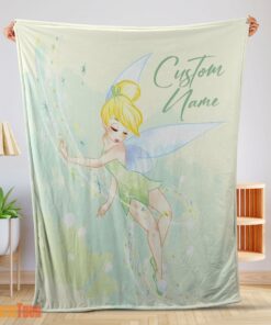Happy Disney Peter Pan Tinker Bell Blanket Fleece Customized Blanket