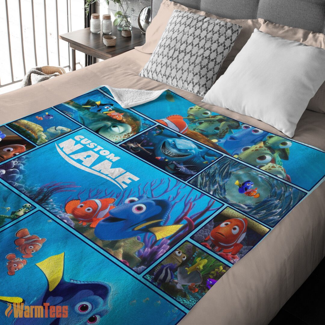 happy-disney-pixar-cartoon-finding-nemo-with-dory-velveteen-cute-blanket-fleece-customized-blanket-mk-03 Happy Disney Pixar Cartoon Finding Nemo with Dory Velveteen Cute Blanket Fleece Customized Blanket - Image 2