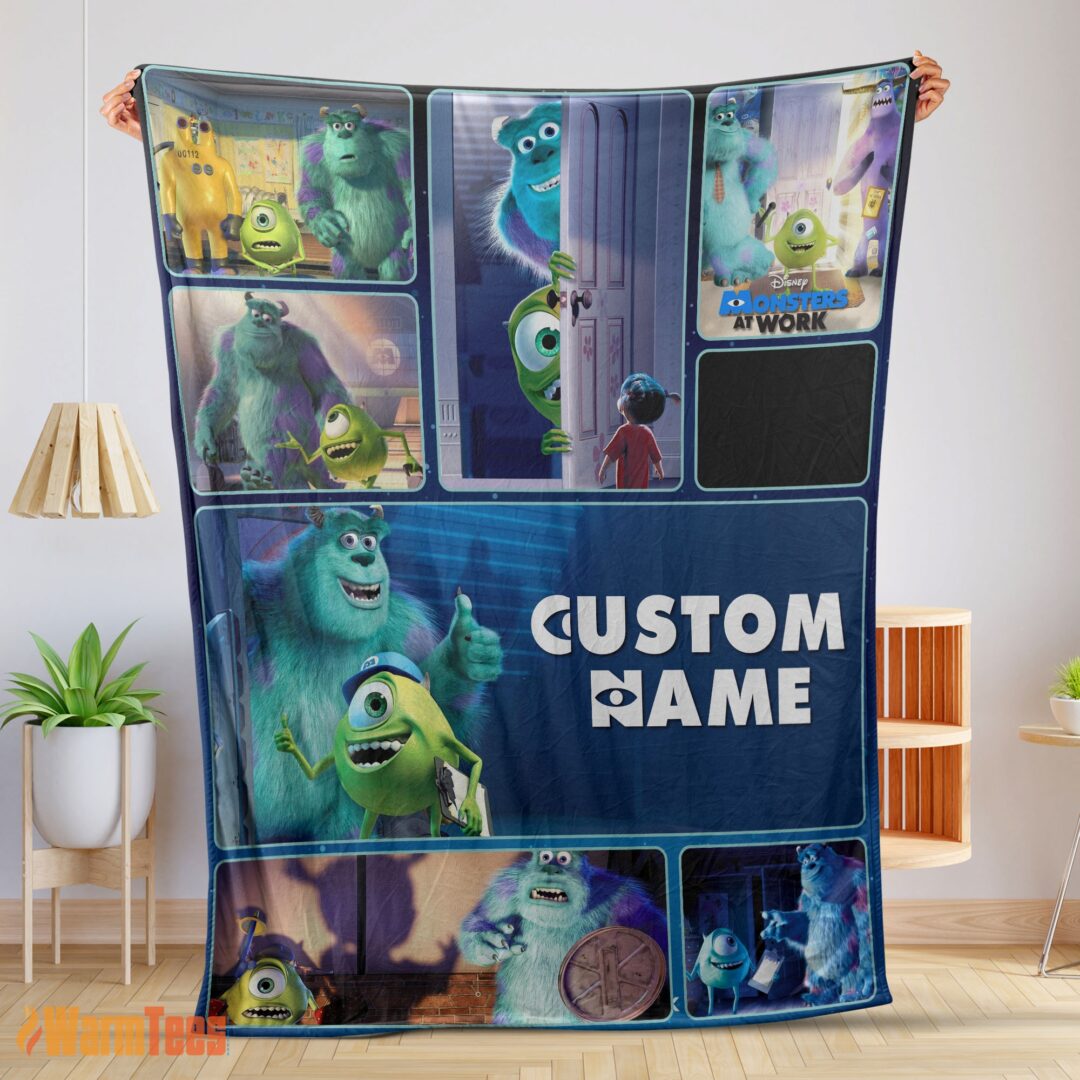 happy-disney-pixar-mike-sulley-monsters-inc-blanket-fleece-customized-blanket-mk-01-1 Happy Disney Pixar Mike & Sulley Monsters Inc Blanket Fleece Customized Blanket