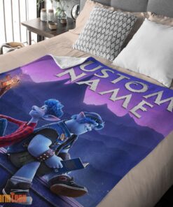 Happy Disney Pixar Onward Poster Blanket Fleece Customized Blanket - Image 2