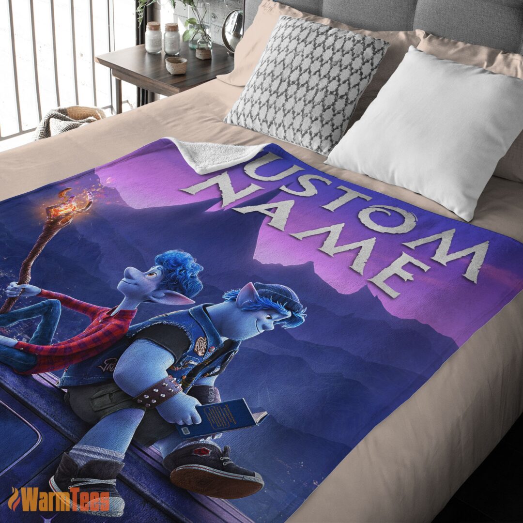 happy-disney-pixar-onward-poster-blanket-fleece-customized-blanket-mk-03 Happy Disney Pixar Onward Poster Blanket Fleece Customized Blanket - Image 2