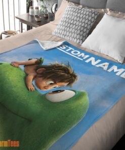 Happy Disney Pixar The Good Dinosaur Poster Blanket Fleece Customized Blanket - Image 2