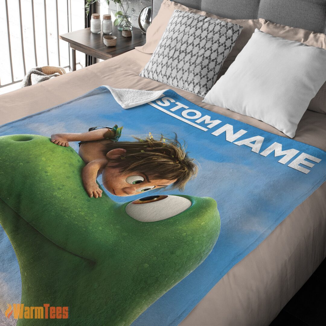 happy-disney-pixar-the-good-dinosaur-poster-blanket-fleece-customized-blanket-mk-03 Happy Disney Pixar The Good Dinosaur Poster Blanket Fleece Customized Blanket - Image 2