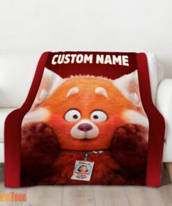 Happy Disney Pixar Turning Red Blanket Fleece Customized Blanket - Image 2