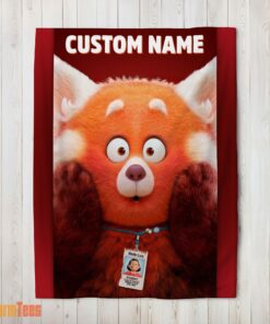 Happy Disney Pixar Turning Red Blanket Fleece Customized Blanket