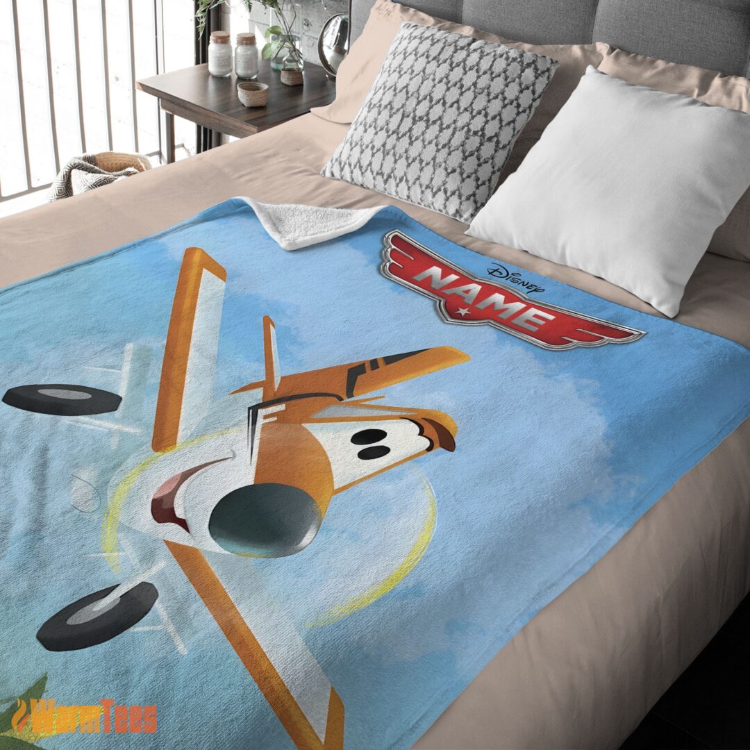 happy-disney-planes-movie-dusty-crophopper-blanket-fleece-customized-blanket-mk-03 Happy Disney Planes Movie Dusty Crophopper Blanket Fleece Customized Blanket - Image 2