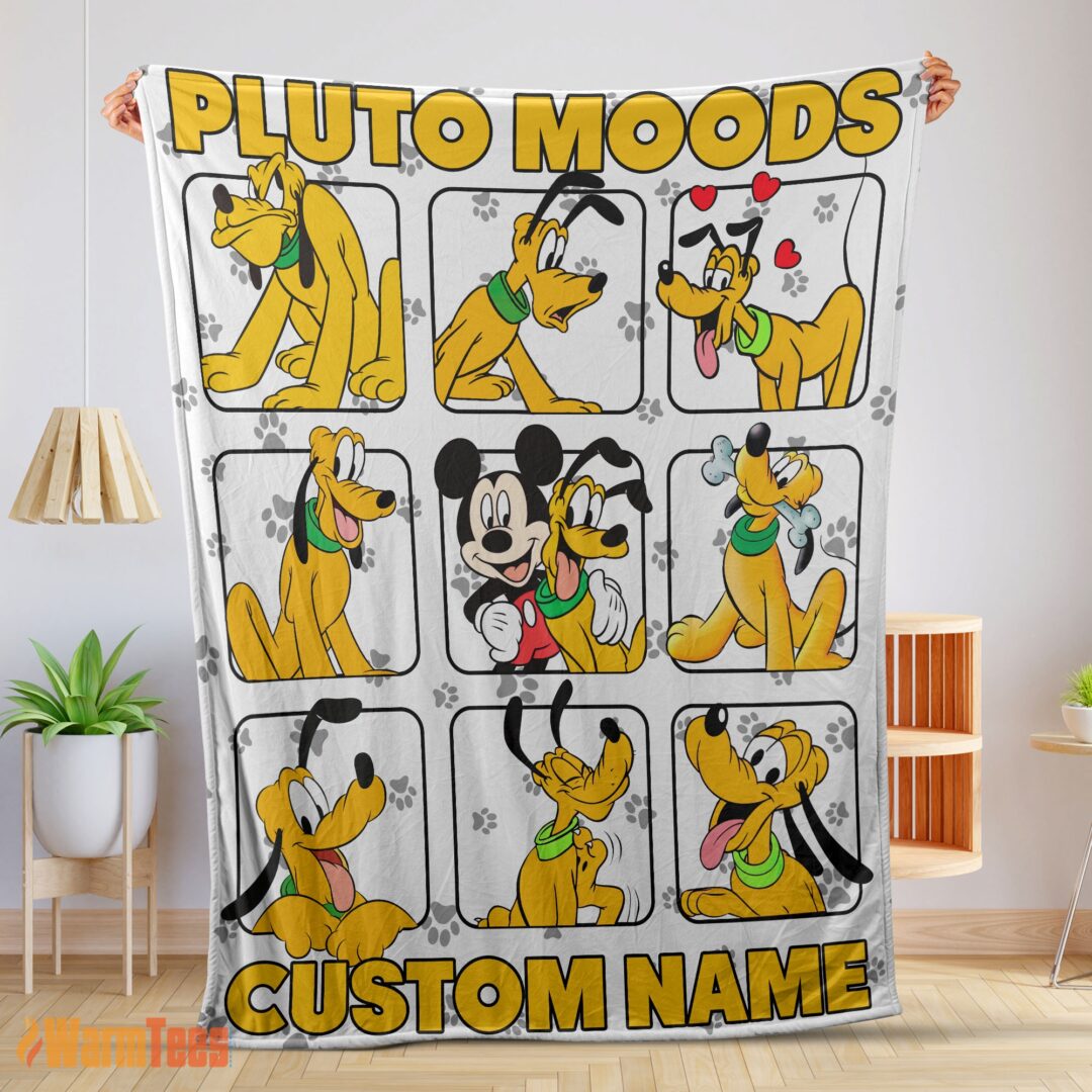 happy-disney-pluto-dog-and-friends-pluto-dog-moods-blanket-e28093-customize-blanket-mk-01 Happy Disney Pluto Dog And Friends Pluto Dog Moods Blanket – Customize Blanket
