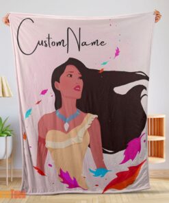 Happy Disney Pocahontas Blanket Fleece Customized Blanket