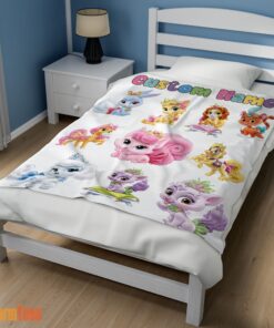 Happy Disney Princess Palace Pets Blanket Fleece Customized Blanket - Image 3