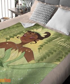 Happy Disney Princess Tiana Blanket Fleece Customized Blanket - Image 2