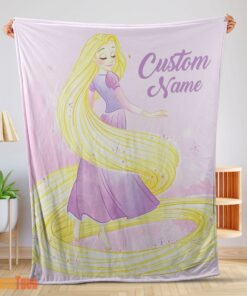 Happy Disney Rapunzel Blanket Fleece Customized Blanket