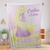 Happy Disney Rapunzel Blanket Fleece Customized Blanket