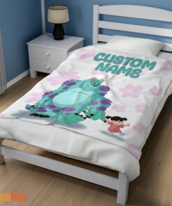 Happy Disney Sulley & Boo Monsters Inc Blanket Fleece Customized Blanket - Image 3
