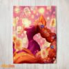 Happy Disney Tangled Rapunzel Lanterns Of Light Blanket Fleece Customized Blanket