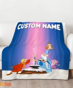 Happy Disney The Sword In The Stone Magic And Wonder Blanket Fleece Customized Blanket - Image 2