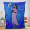 Happy Disney Wish Asha Princess Blanket Fleece Customized Blanket