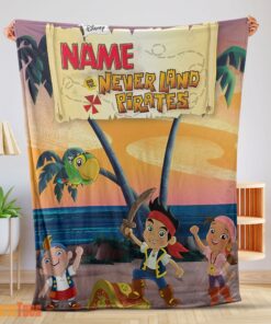 Happy Jake and the Never Land Pirates Blanket Fleece Customized Blanket