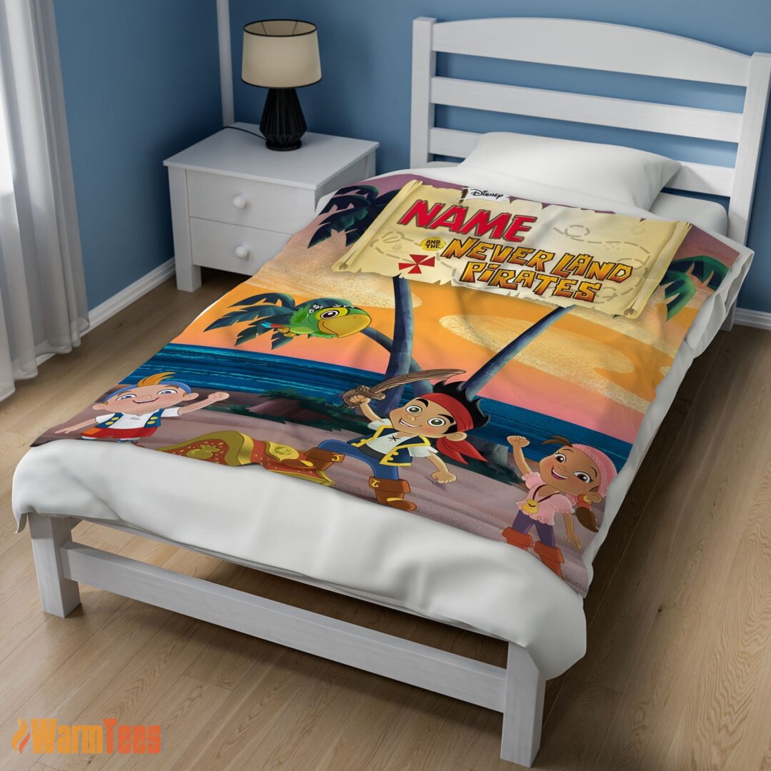 happy-jake-and-the-never-land-pirates-blanket-fleece-customized-blanket-mk-02 Happy Jake and the Never Land Pirates Blanket Fleece Customized Blanket - Image 3