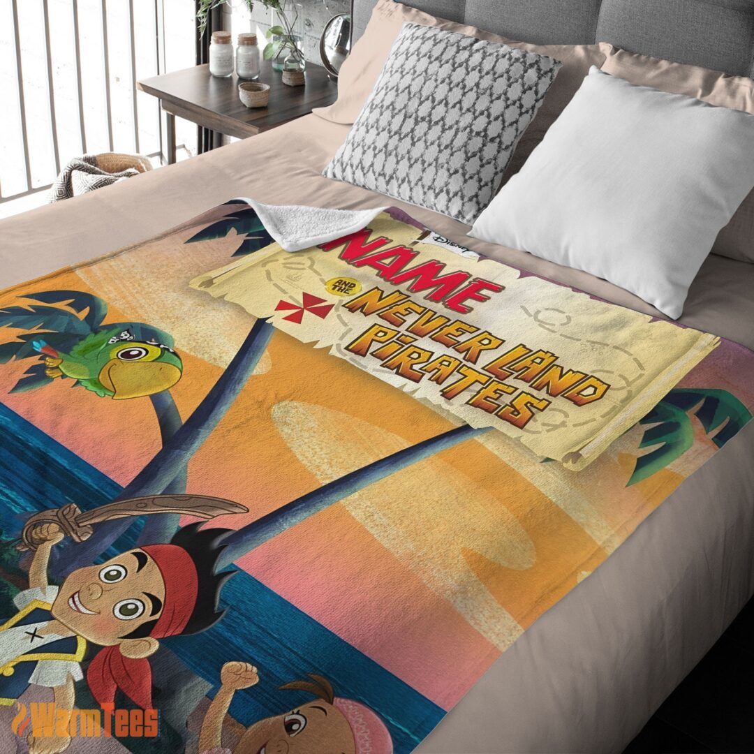 happy-jake-and-the-never-land-pirates-blanket-fleece-customized-blanket-mk-03 Happy Jake and the Never Land Pirates Blanket Fleece Customized Blanket - Image 2