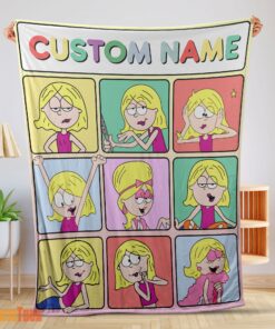 Happy Lizzie Mcguire Cartoon Character Blanket Fleece Customized Blanket