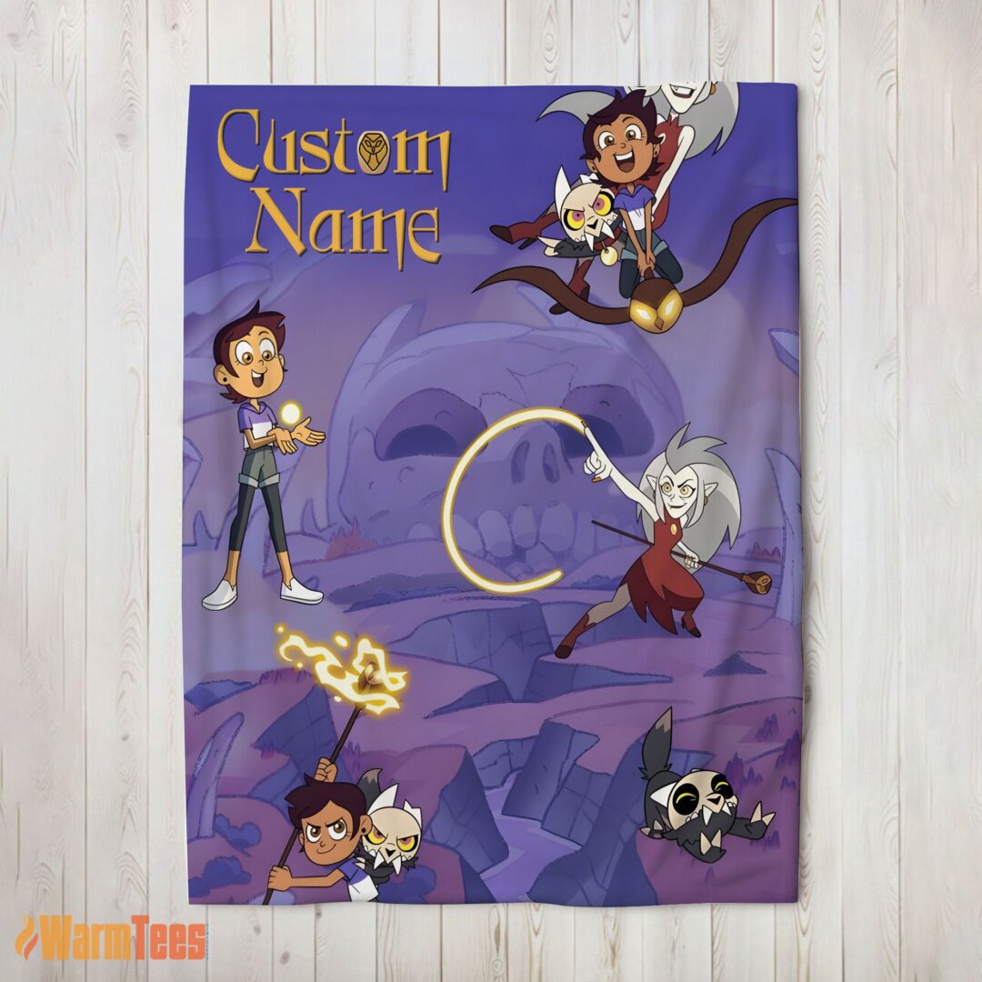 happy-luz-noceda-with-king-and-eda-clawthorne-the-owl-house-blanket-fleece-customized-blanket-mk-02-1 Happy Luz Noceda With King And Eda Clawthorne The Owl House Blanket Fleece Customized Blanket