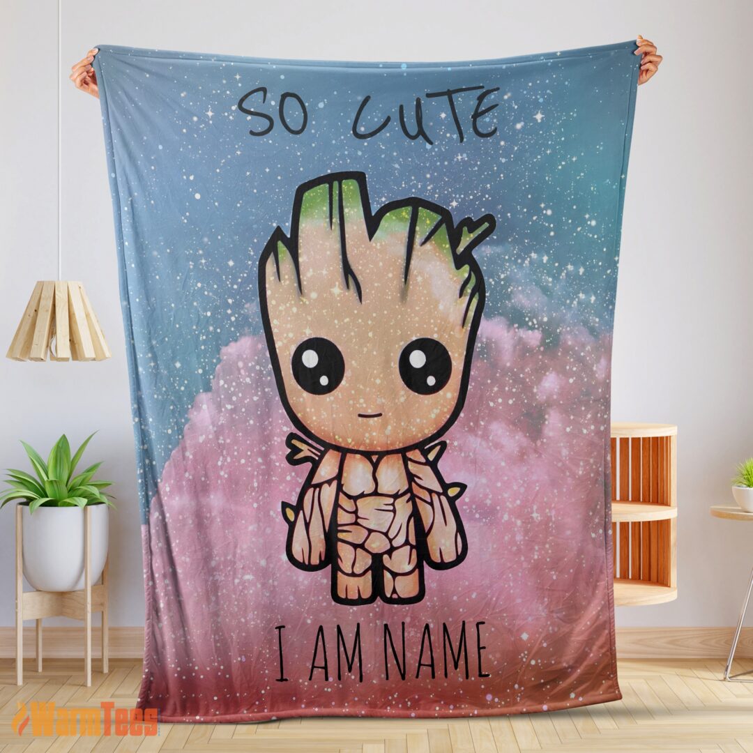 happy-marvel-superhero-baby-groot-and-friends-birthday-cute-blanket-fleece-customized-blanket-mk-01-1 Happy Marvel SuperHero Baby Groot and Friends Birthday Cute Blanket Fleece Customized Blanket