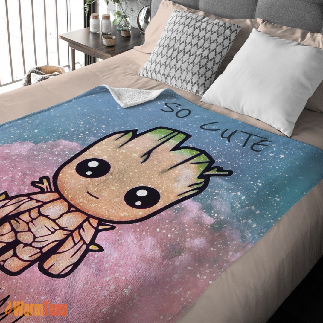 happy-marvel-superhero-baby-groot-and-friends-birthday-cute-blanket-fleece-customized-blanket-mk-03 Happy Marvel SuperHero Baby Groot and Friends Birthday Cute Blanket Fleece Customized Blanket - Image 2
