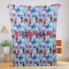 Happy Marvel Superhero Spidey and His Amazing Friends Birthday Cute Blanket Fleece Customized Blanket