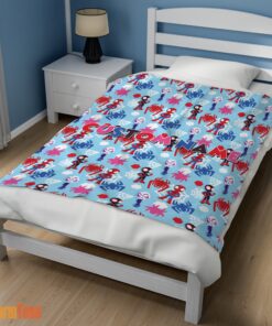 Happy Marvel Superhero Spidey and His Amazing Friends Birthday Cute Blanket Fleece Customized Blanket - Image 3