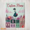 Happy Mary Poppins Film Classic Movie Blanket Fleece Customized Blanket