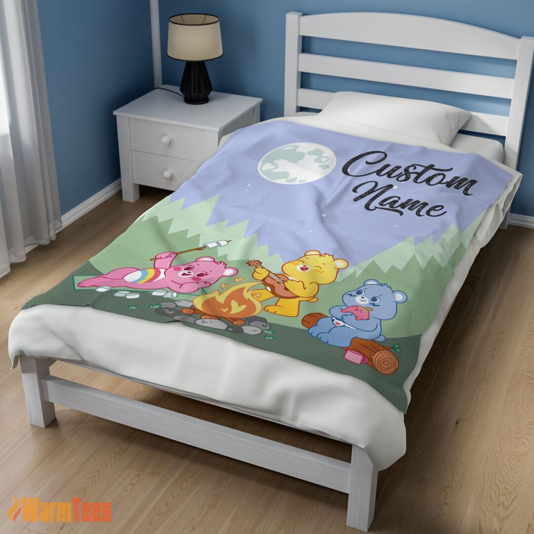 happy-nelvana-the-care-bears-family-camping-fleece-blanket-e28093-customize-blanket-mk-02 Happy Nelvana The Care Bears Family Camping Fleece Blanket – Customize Blanket - Image 3