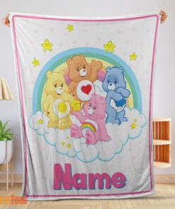 Happy Nelvana The Care Bears Family Fleece Blanket – Customize Blanket