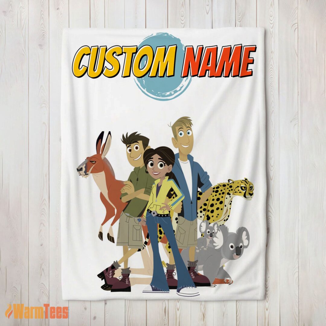 happy-nice-wild-kratts-characters-blanket-fleece-customized-blanket-mk-02-1 Happy Nice Wild Kratts Characters Blanket Fleece Customized Blanket