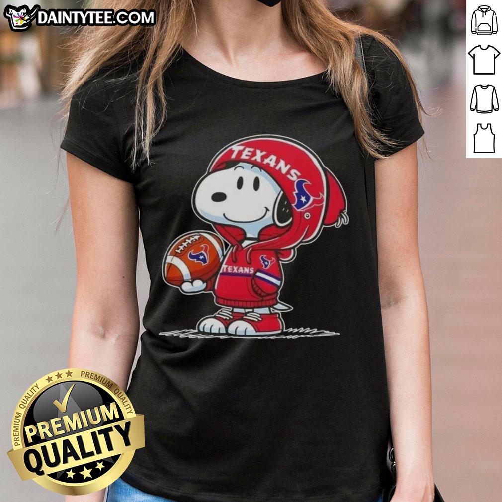 happy-peanuts-snoopy-wearing-hoodie-houston-texans-and-smilling-at-fans-ladies-tee Alt Text: Happy Peanuts Snoopy in a Houston Texans hoodie, smiling at fans on a ladies' tee, showcasing team spirit.