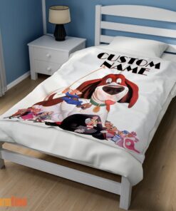 Happy Personalized The Great Mouse Detective With Friends Blanket Fleece Customized Blanket - Image 3