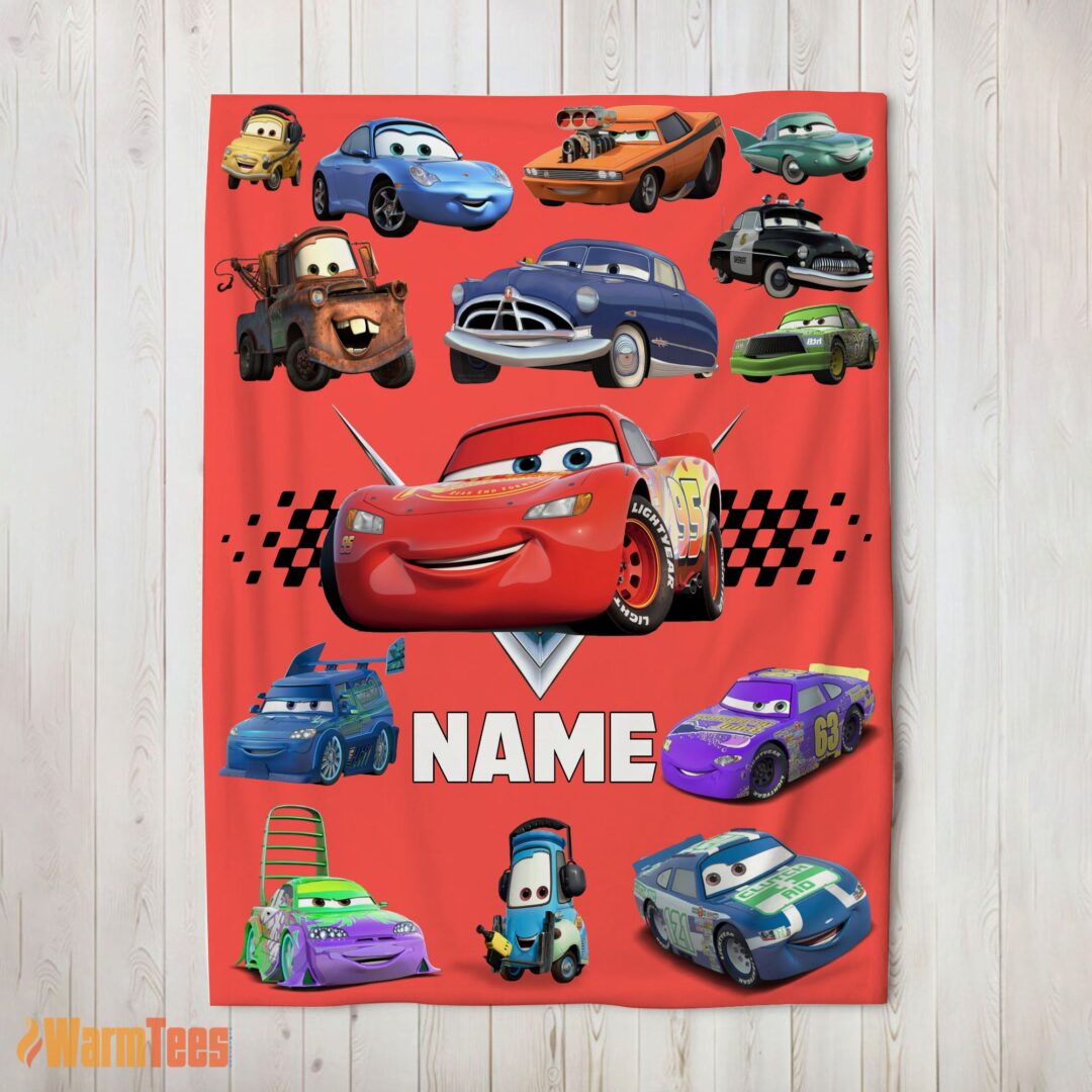 happy-pixar-cartoon-cars-character-blanket-fleece-customized-blanket-mk-02-1 Happy Pixar Cartoon Cars Character Blanket Fleece Customized Blanket