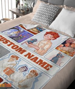 Happy Pixar Ratatouille Linguini and Remy With Friends Blanket Fleece Customized Blanket - Image 2
