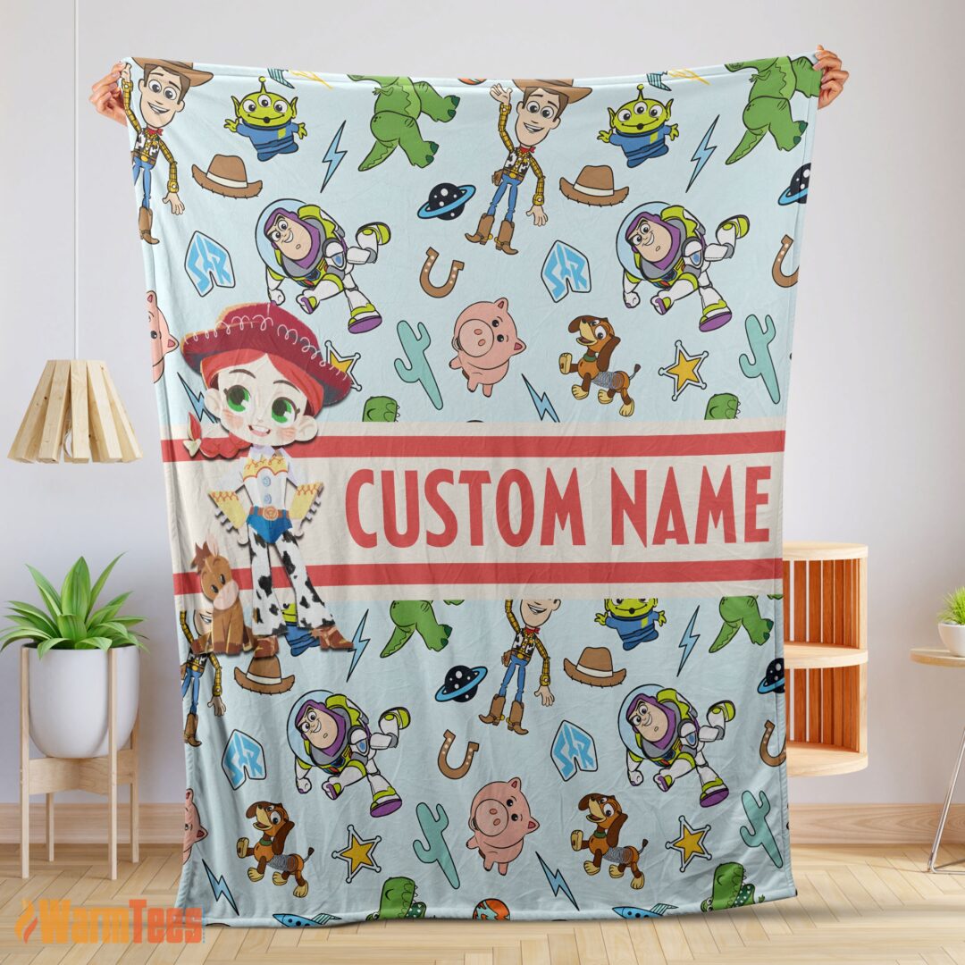 happy-pixar-toy-story-cowgirl-with-all-friends-blanket-fleece-customized-blanket-mk-01-1 Happy Pixar Toy Story Cowgirl With All Friends Blanket Fleece Customized Blanket