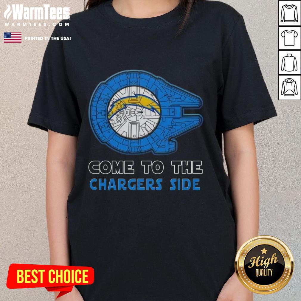happy-star-wars-come-to-the-los-angeles-chargers-side-ladies-tee Happy Star Wars Come to the Los Angeles Chargers Side Ladies Tee featuring vibrant graphics and a comfortable fit.
