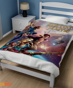 Happy Treasure Planet Movie Poster Blanket Fleece Customized Blanket - Image 3